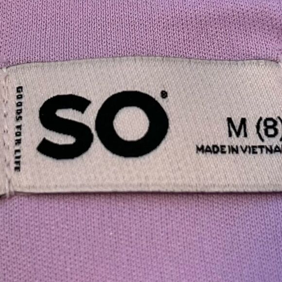 SO Girls Purple Dress   Size 8   NWT - Picture 3 of 7